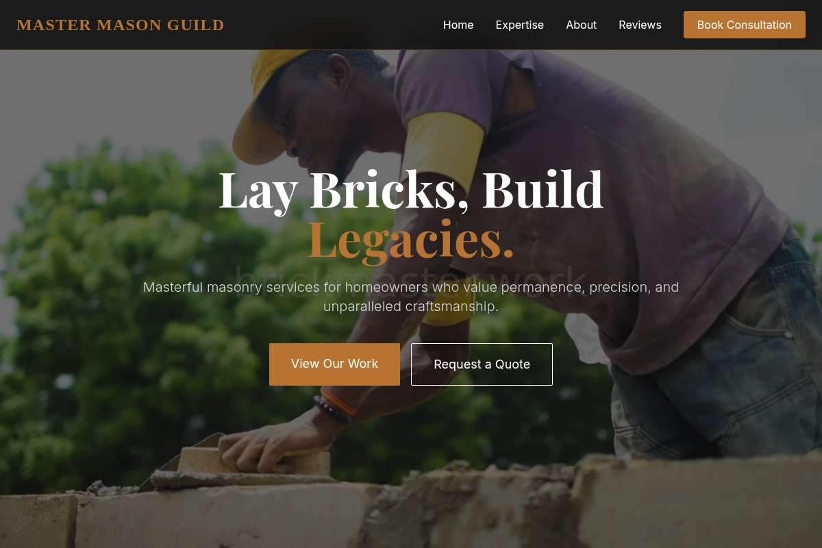 Pillar Bricklayer