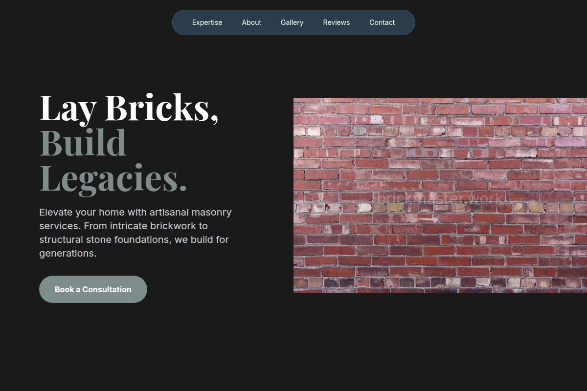 Pillar Bricklayer