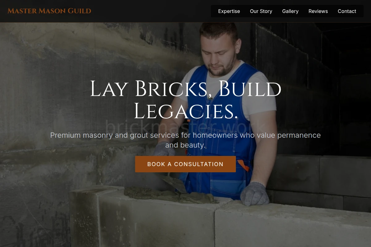 Grout Bricklayer