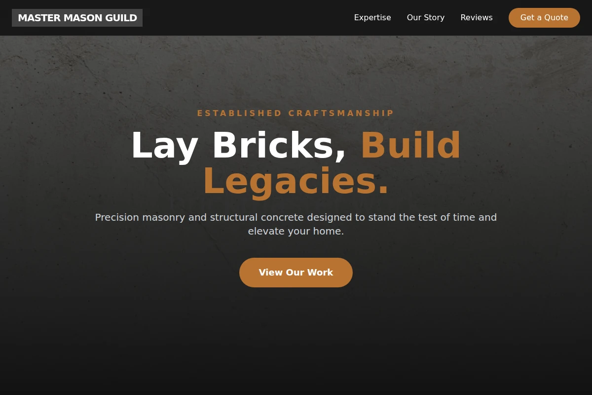 Masonry Concrete