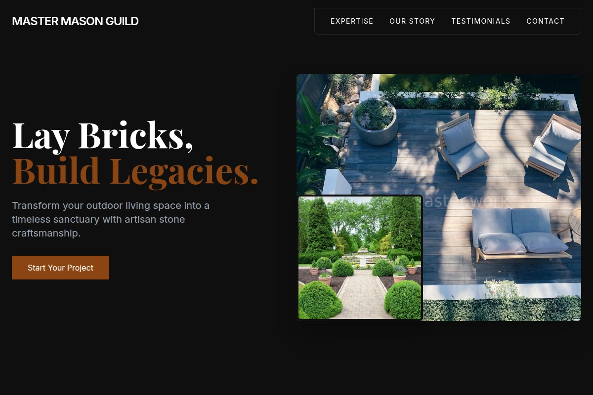 Mortar Landscaping