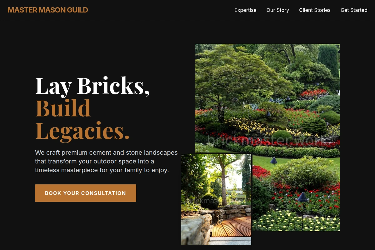 Cement Landscaping