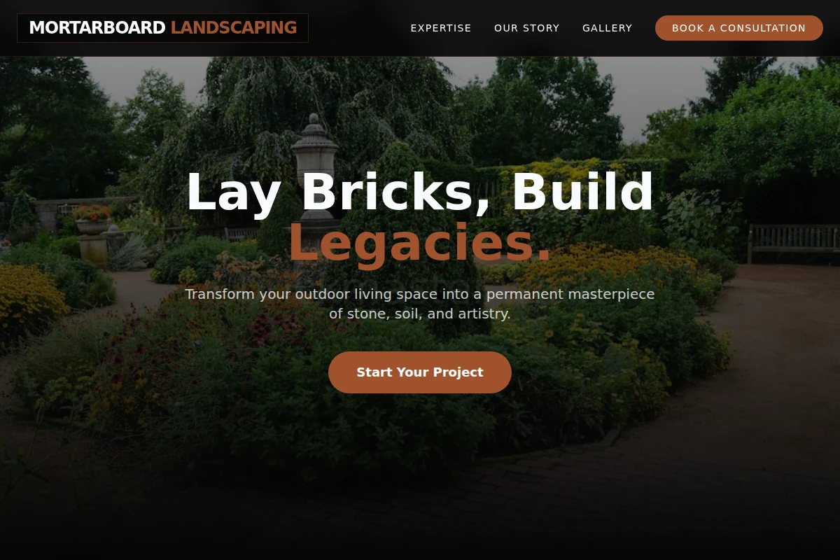 Mortarboard Landscaping